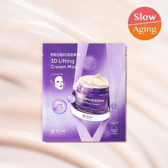 BIOHEAL BOH Probioderm 3D Lifting Cream Mask 益生菌 3D 立體彈力提拉乳霜面膜