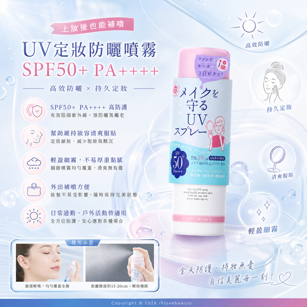 Ishizawa Laboratories UV Protect Spray SPF50+ PA++++