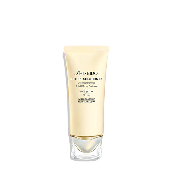 資生堂頂級系列 SHISEIDO FUTURE SOLUTION LX 已推出全新升級版防曬——「晶鑽煥亮抗禦防曬霜」（極上御藏防禦精華乳N）SPF50+ PA++++