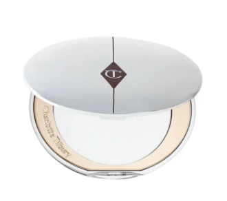 Charlotte Tilbury銀餅 Airbrush Brightening Flawless Finish 輕盈濾光蜜粉餅 月光石蜜粉餅 濾光銀餅