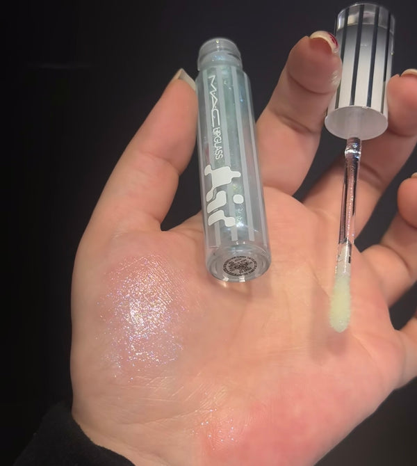 Mac Lipglass Air Non-Sticky Lip Gloss 5ml ❄️#Frozen shimmering lilac pink #2025🎄聖誕限定