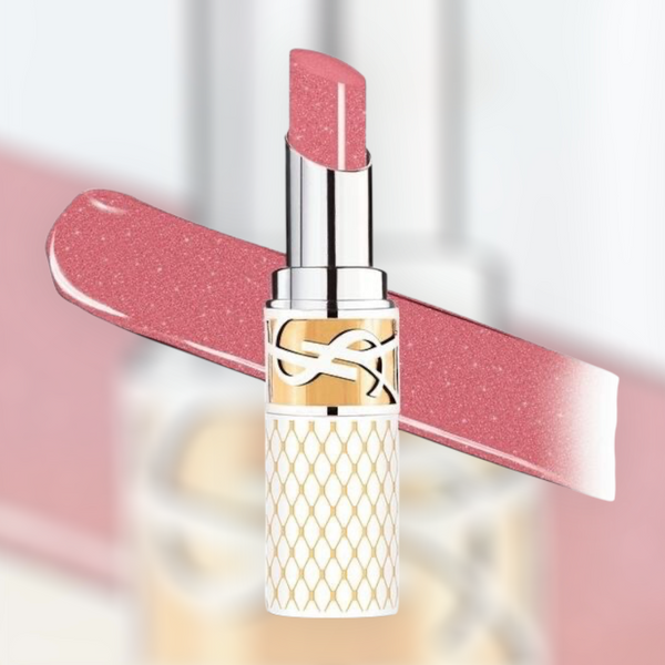 Ysl 聖羅蘭 Loveshine蕾絲唇膏💄限定 #209 Shimmering rose pink desire #聖誕