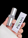 Prada 粉💠藍色變色潤唇膏 3.8g Lip Blushing Care #U001 Astral Pink 超美冰藍色 變色+潤唇