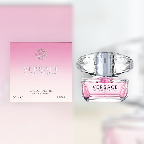 Versace范思哲 晶鑽粉鑽女士淡香水 90ml Bright Crystal Eau De Toilette Spray