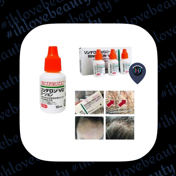 Japan VG Scalp Eczema Solution - Designed for your scalp health Exp.2028.9