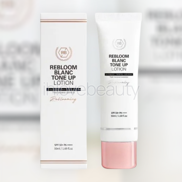 Korean aesthetic brand RE:BL Rebloom Blanc Tone Up Lotion SPF50+/PA++++