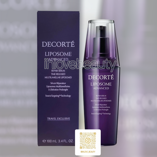 新款小紫瓶 Decorte 肌源修護精華液 100ml liposome advanced repair serum